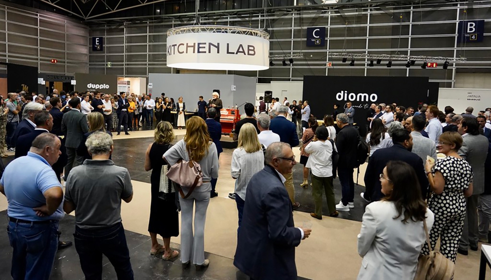 Imagen del Kitchen Lab de Espacio Cocina SICI que se ha celebrado en el marco de Feria Hbitat Valencia