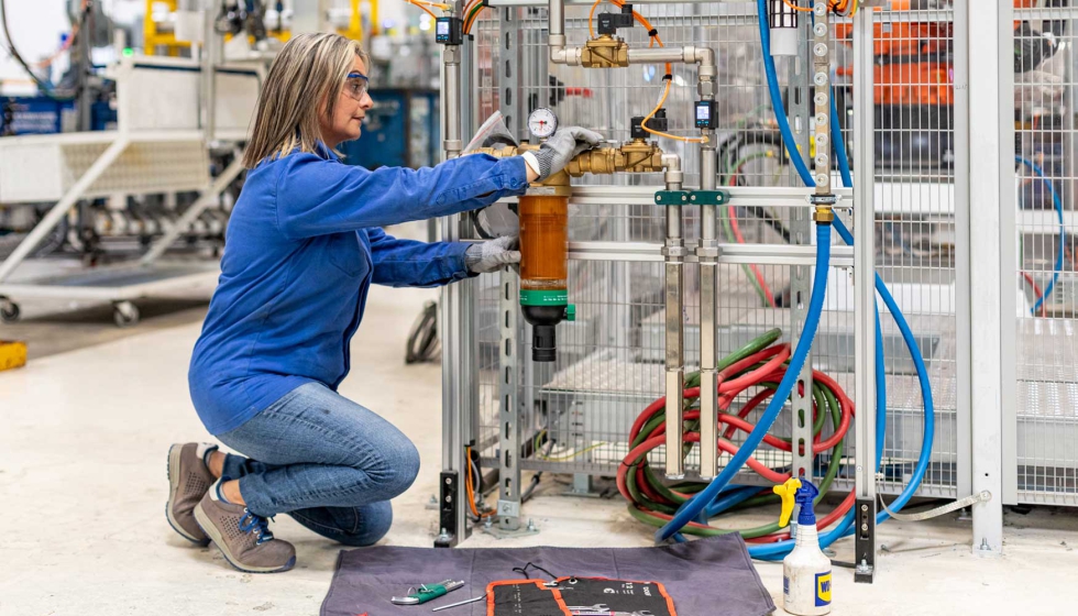 Multitex torna os trabalhos de manuteno e reparao mais sustentveis (foto: Mewa)