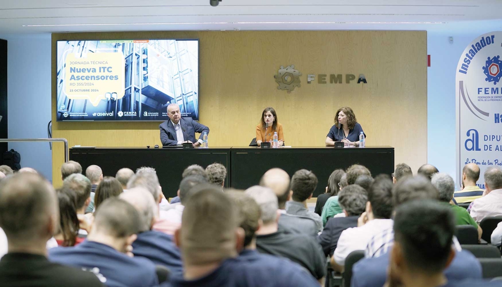 Un momento de la jornada organizada en Aicante