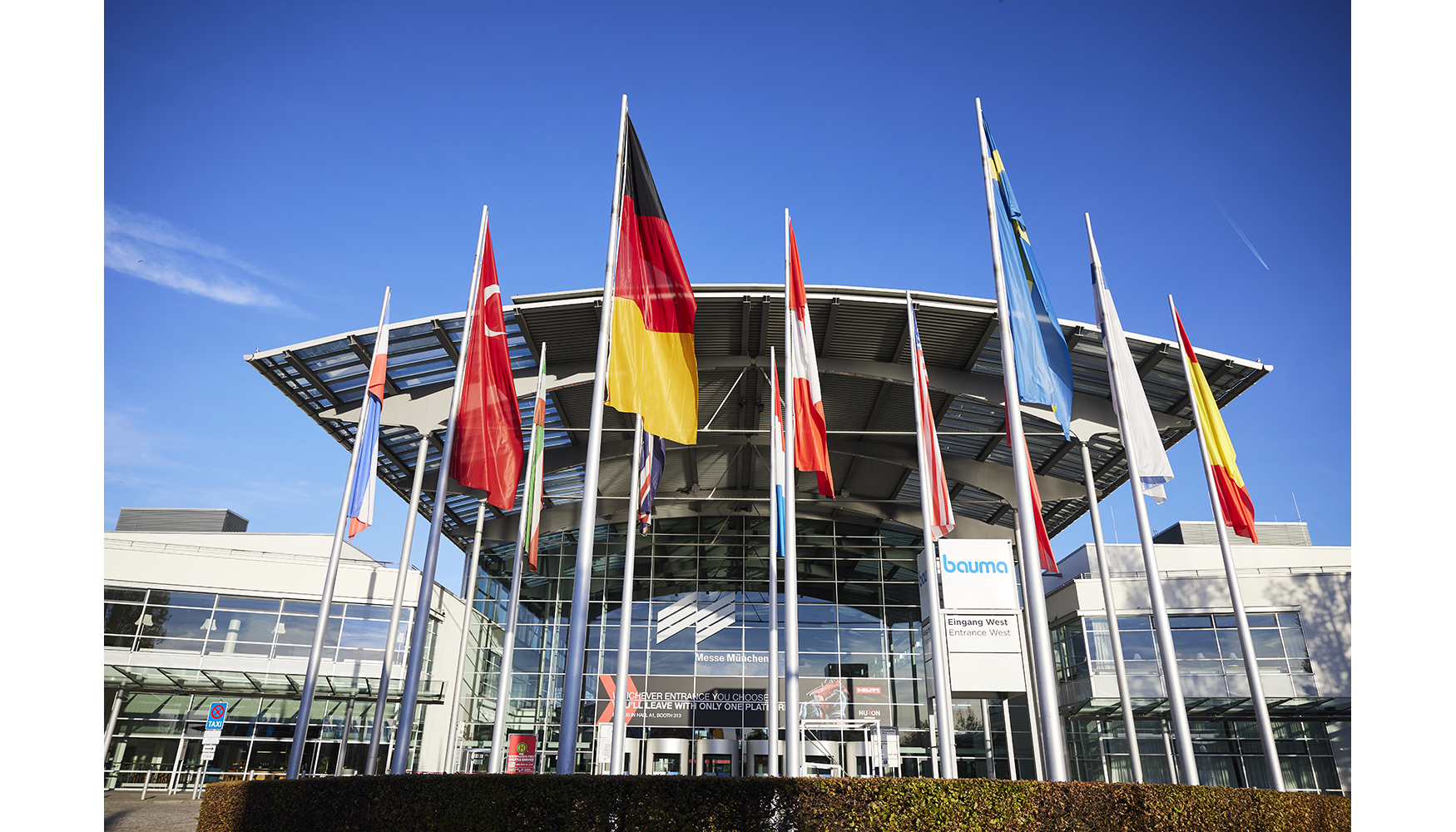 El recinto ferial de Messe Mnchen volver a acoger una nueva edicin de Bauma del 7 al 13 de abril