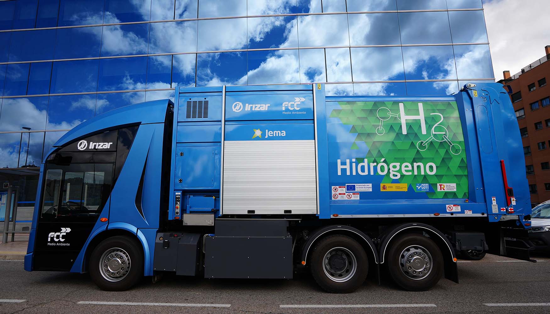 El proyecto H2TRUCK, liderado por FCC Medio Ambiente y desarrollado con el Grupo Irizar...