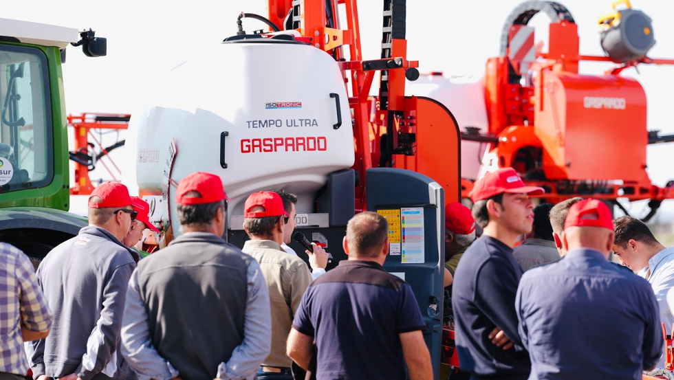 Los agricultores tuvieron oportunidad de conocer de cerca las novedades de Maschio Gaspardo