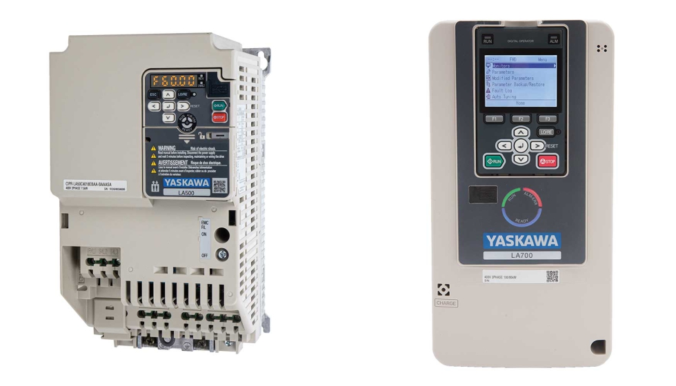 La ltima innovacin de Yaskawa en este mbito son los variadores LA500 y LA700, compatibles con una amplia gama de motores...