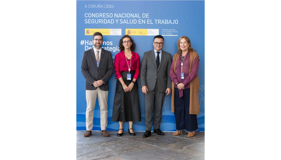 De izq. a dcha.: Pablo Fernndez, Aitana Gar, Jos Gonzlez y Adela Quinz-Torroja