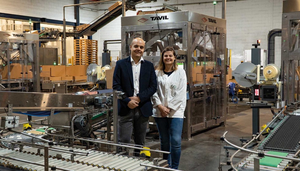 David Snchez, director general, y Rosana Cabr, doctora en nutricin y directora tcnica y de produccin de Cotcnica...