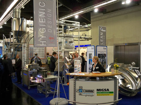 Stand Of Migsa in Powtech 2011