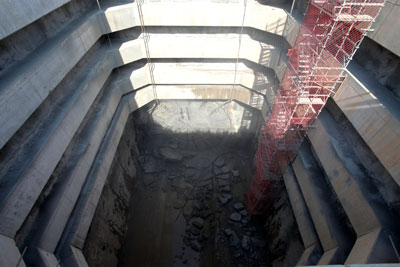 La tuneladora Montcada ha alcanzado una profundidad mxima de 50 metros