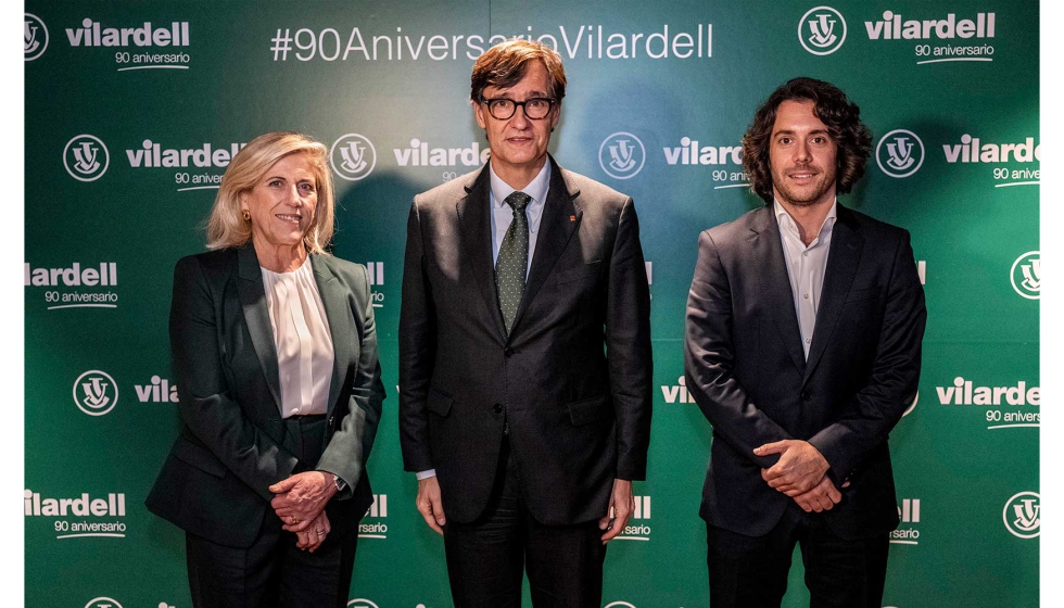 La jornada ha sido inaugurada por Clara Oller, CEO de Laboratorios Vilardell, y Ricard Garca, director adjunto de la compaa...