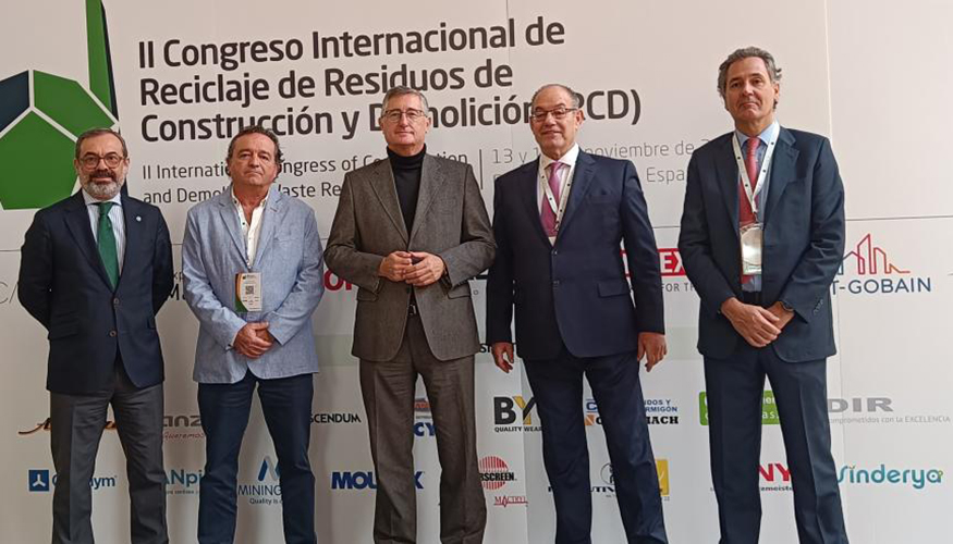 El II Congreso Internacional de Reciclaje de Residuos de Construccin y Demolicin...