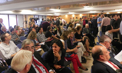 The presentation of the PAC had a wide presence of journalists and representatives of the agricultural world