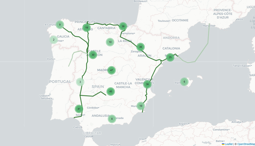 En la actualizacin del Censo de Proyectos de la AeH2 2024 se han registrado 361 proyectos y han participado 83 socios de la AeH2...