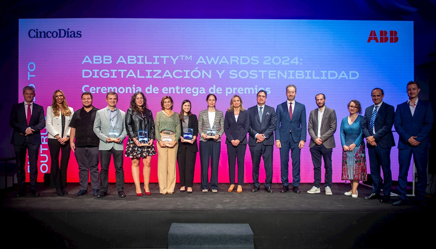 Miembros del jurado y galardonados en los ABB Ability Awards 2024. Imagen: Juan Barbosa