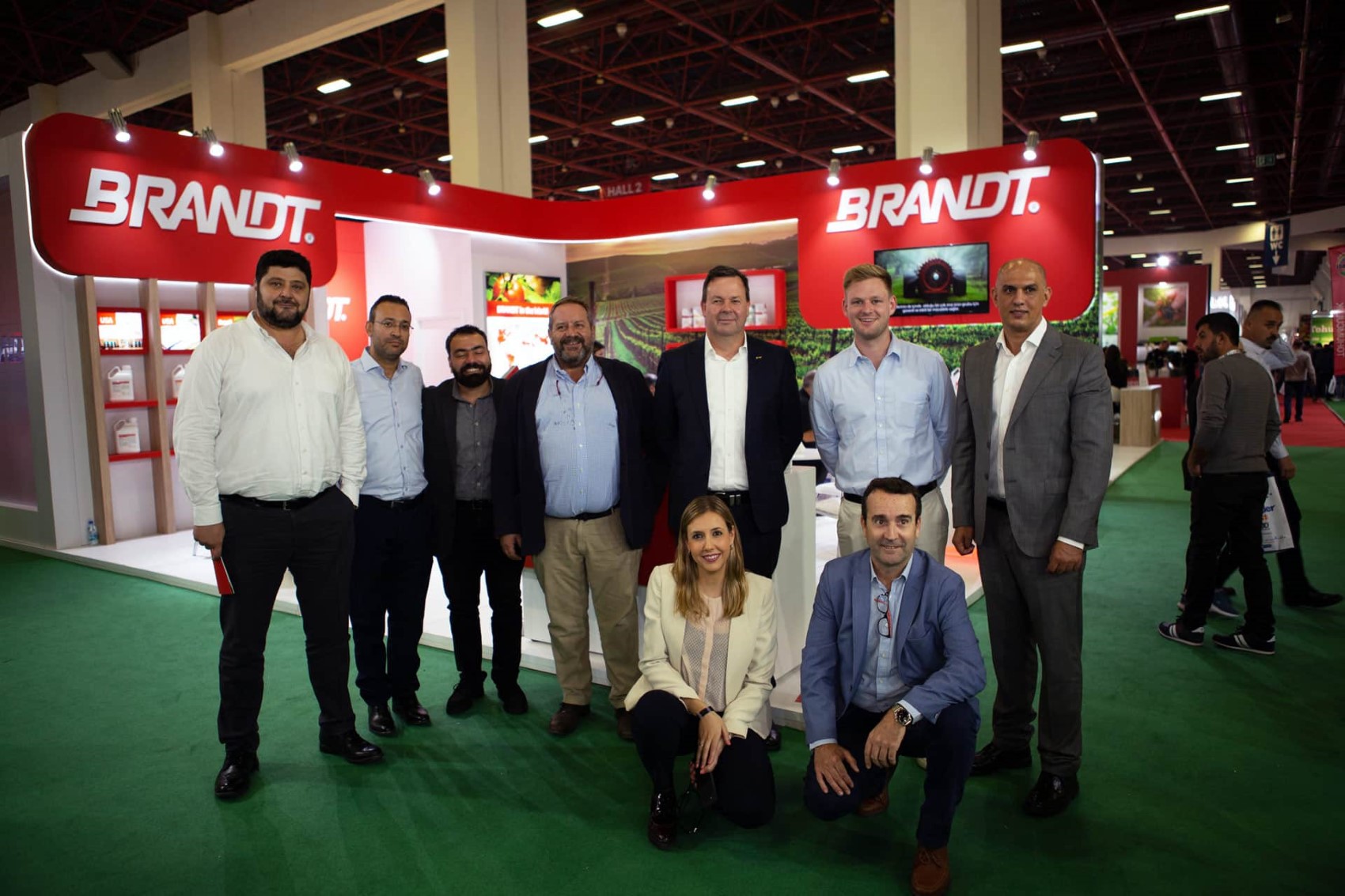 Imagen del stand de Brandt en Growtech Antalya 2023