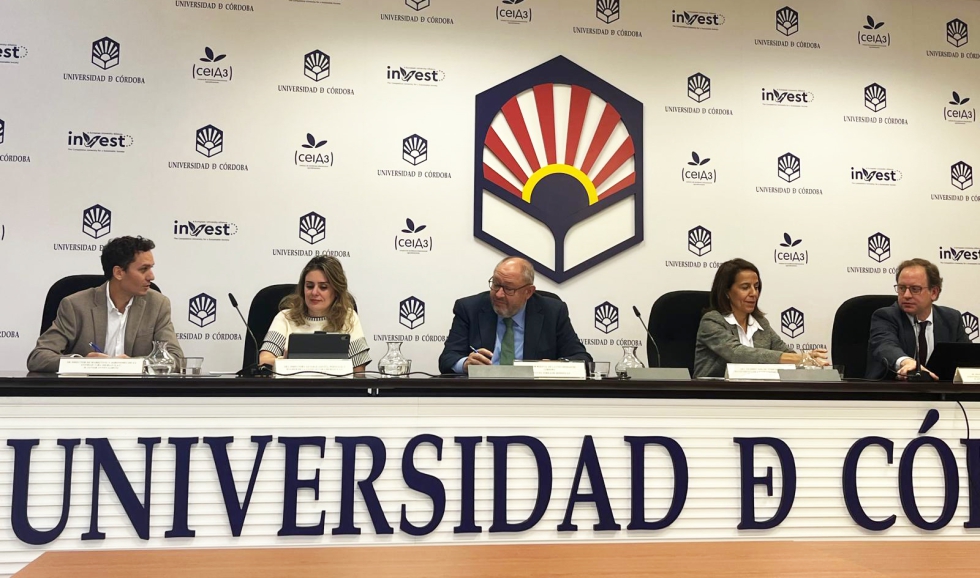 Firma del convenio entre Yara y la Universidad de Crdoba