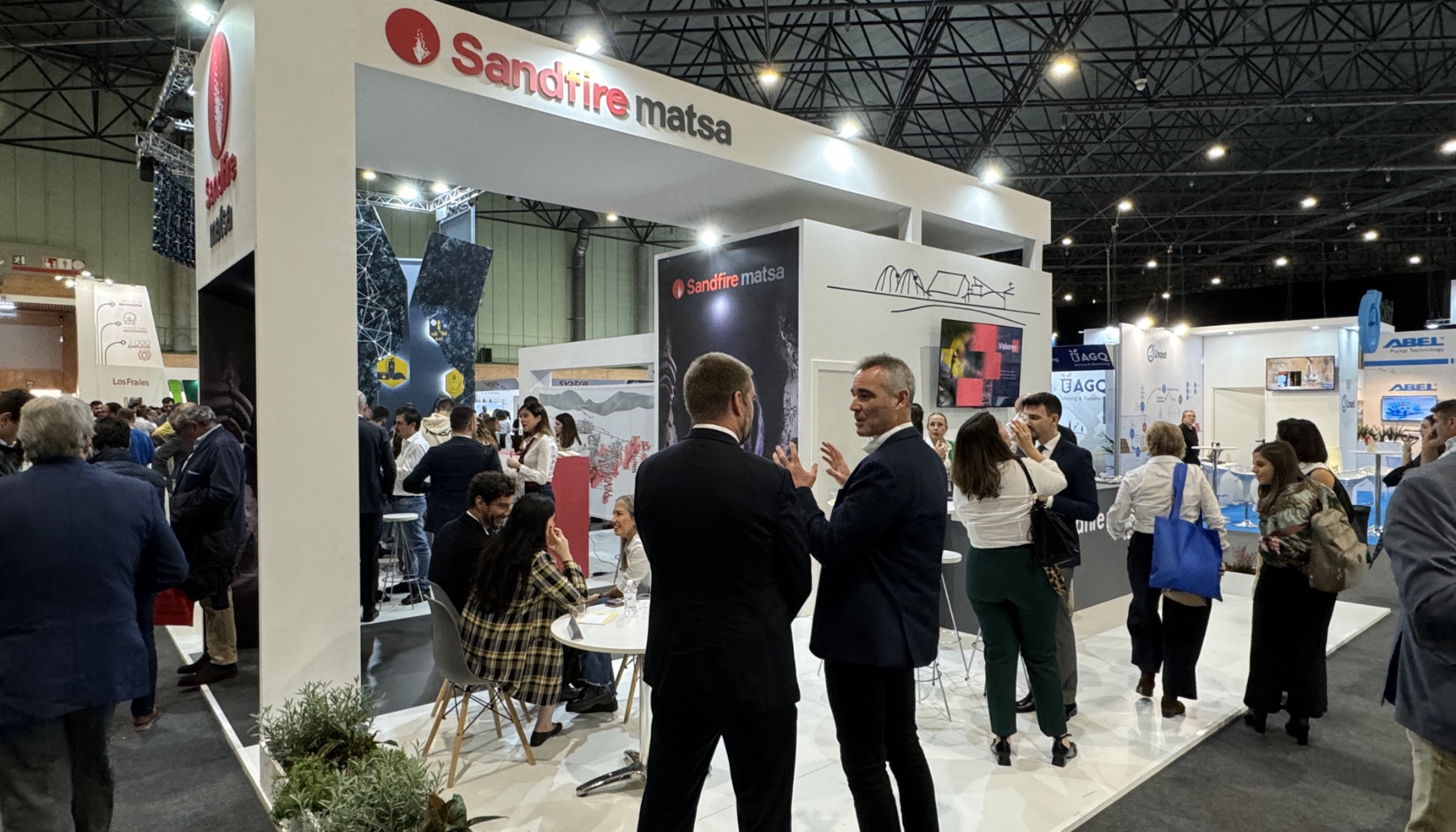 Stand de Sandfire MATSA en MMH 2024