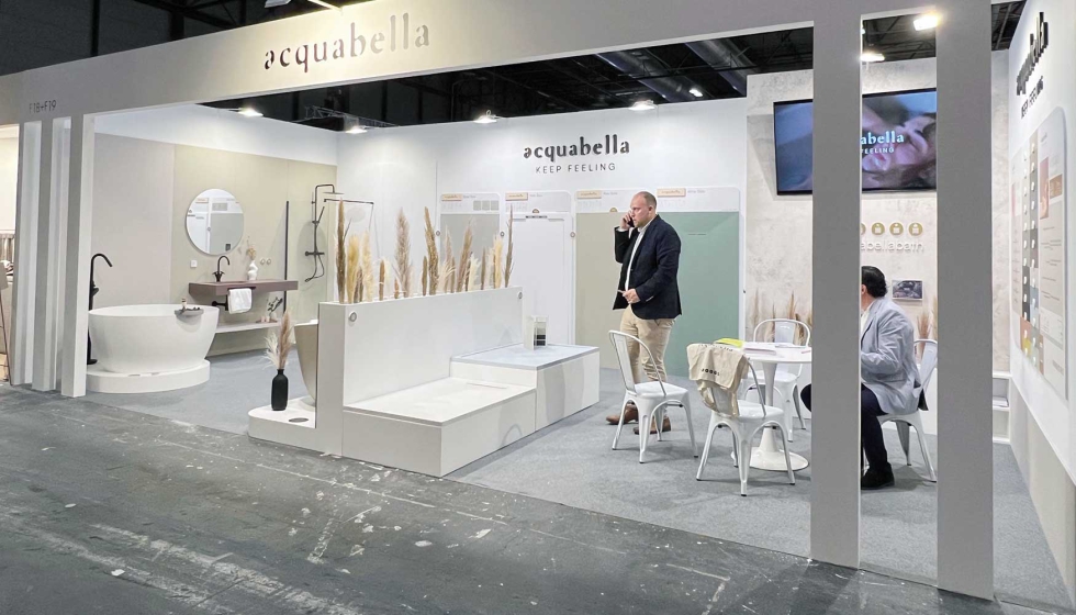 Stand de Acquabella en interihotel MAD2024