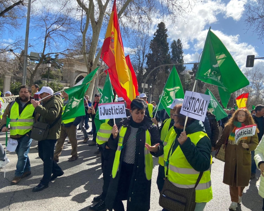 Foto de Agricultores manchegos se movilizan ante la 