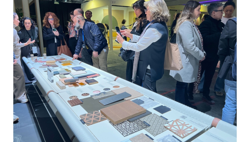 Los materiales para pavimentos y revestimientos contaron con un lugar destacado en el evento