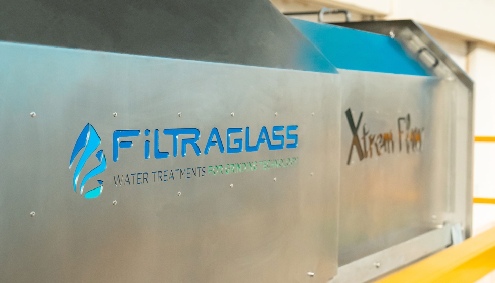 XtremFlow 820, sistema de reciclaje del agua de alto rendimiento instalado por Filtraglass en Grupo Navas