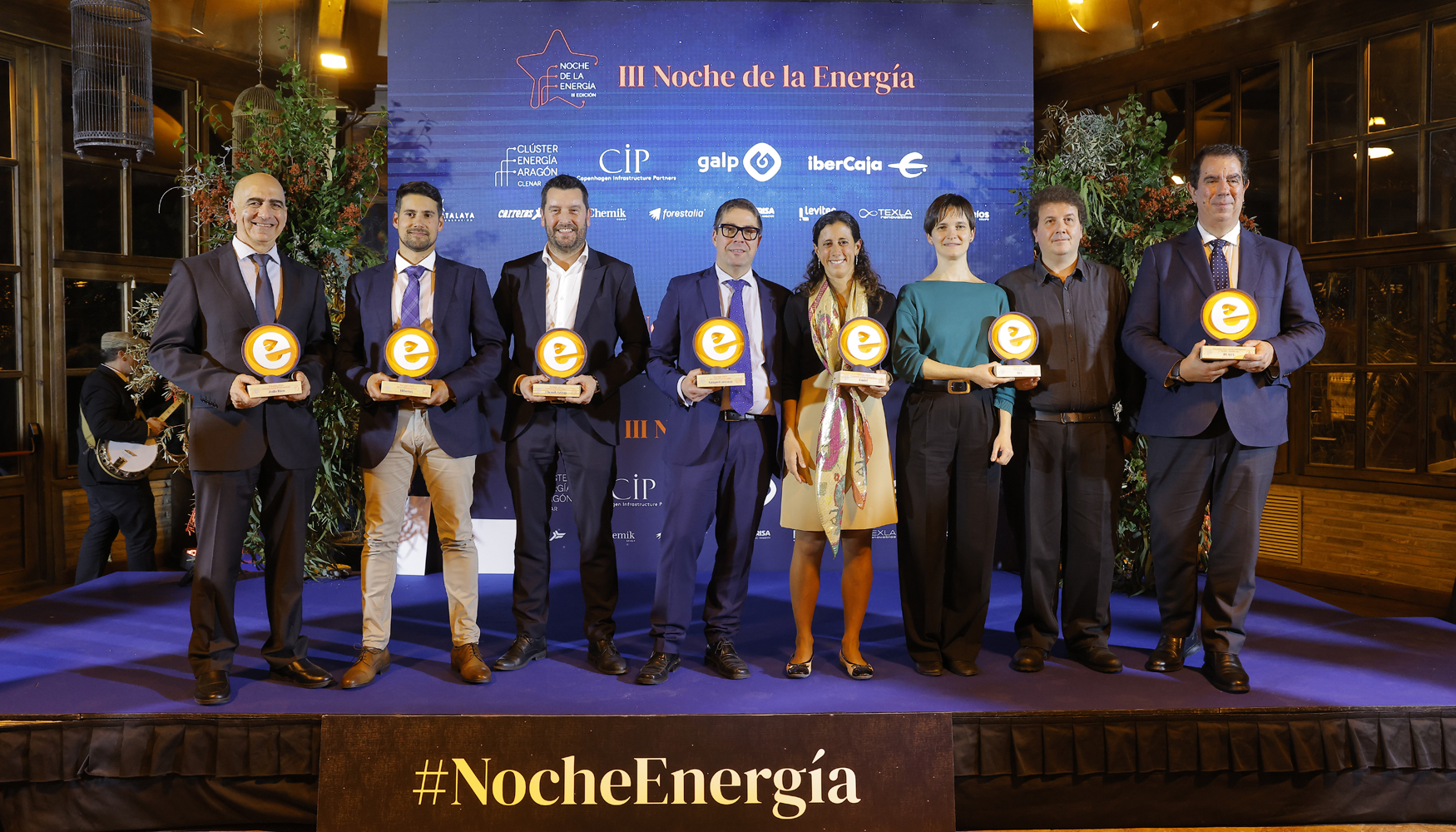 Premiados en la III Noche de la Energa