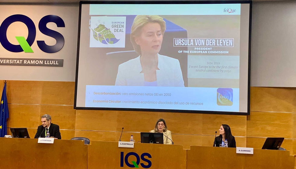 Ponencia de Laura Castrillo, directora de Transicin Energtica, Sostenibilidad y Seguridad Integral de Feique