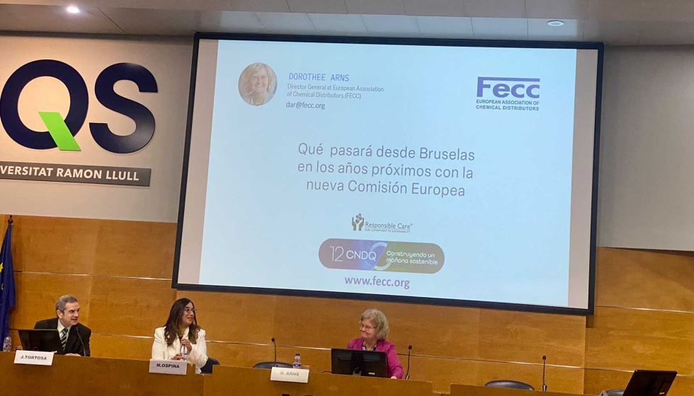 ,Dorothee Arns, directora general de la European Association of Chemical Distributors (FECC)