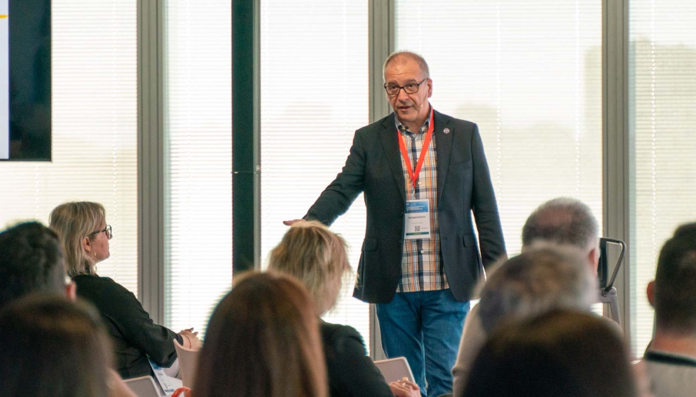 Nacho Armesto, durante su intervencin en las I Jornadas IO-Link