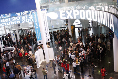 Expoquimia es la sede de la clausura de los actos del Ao Internacional de la Qumica. Foto: Fira de Barcelona