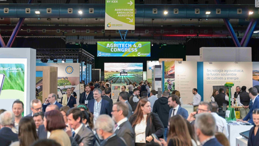 Recorrido de las autoridades en Expo Agritech 2024