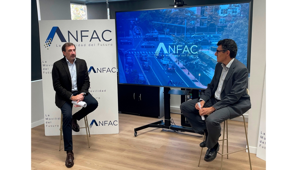 Jos Lpez-Tafall, director general de Anfac, y Felipe Jimnez Alonso...