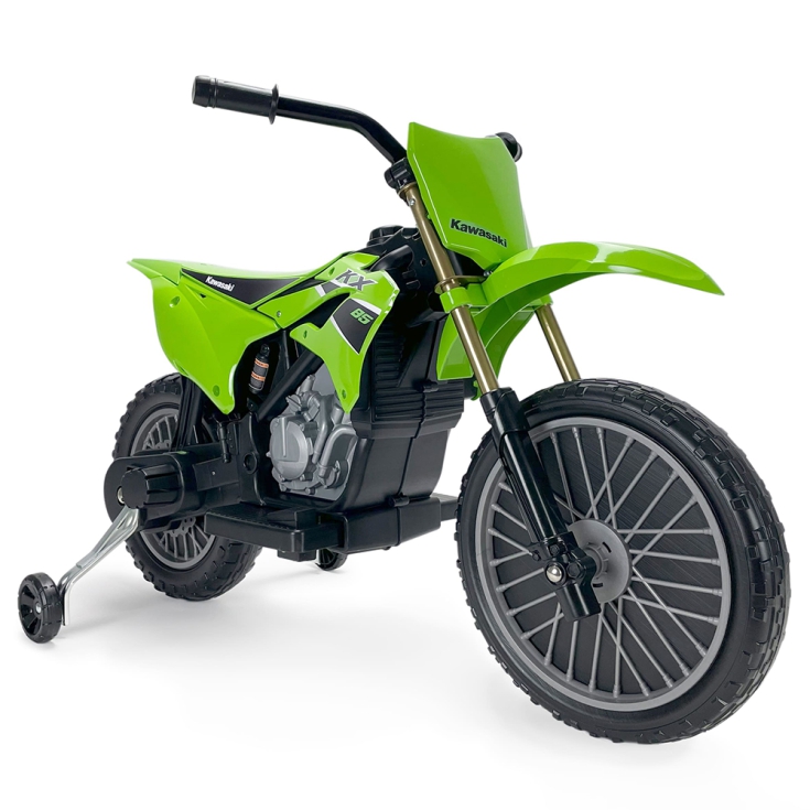 Moto Cross Kawasaki KX85 12V Color Verde