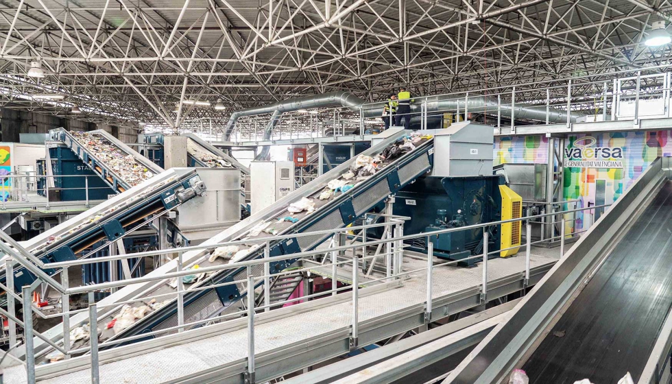 Stadler tambin particip en el incremento de la capacidad de tratamiento de la planta de envases ligeros de Vaersa en Alzira, Valencia...