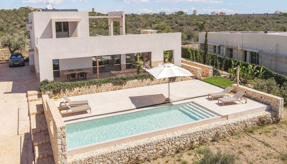 Detalle de la vivienda situada en Manacor (Mallorca)