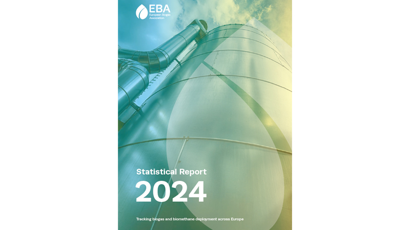 Portada del Informe Estadstico 2024 de la Asociacin Europea del Biogs