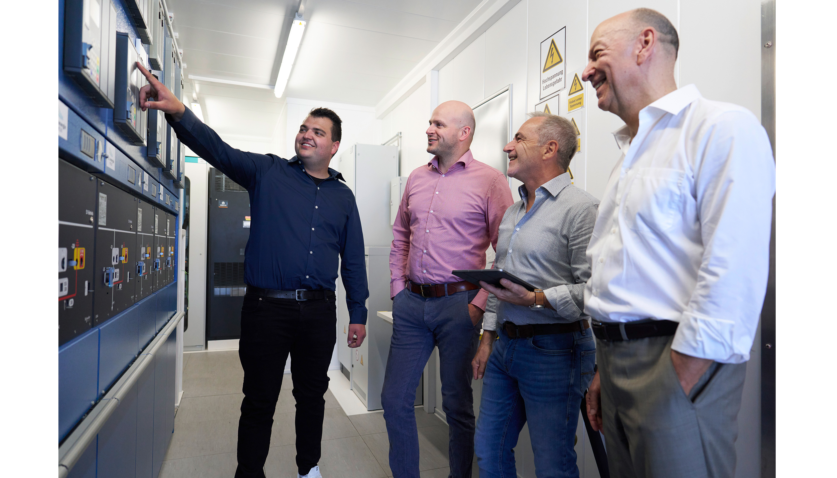 En el sector el�ctrico...