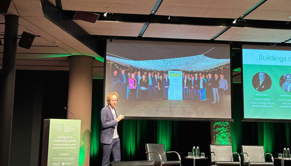 Thomas Van Oppens, alcalde de Leuven, expuso qu acciones se estn llevando a cabo para conseguir una ciudad NetZero