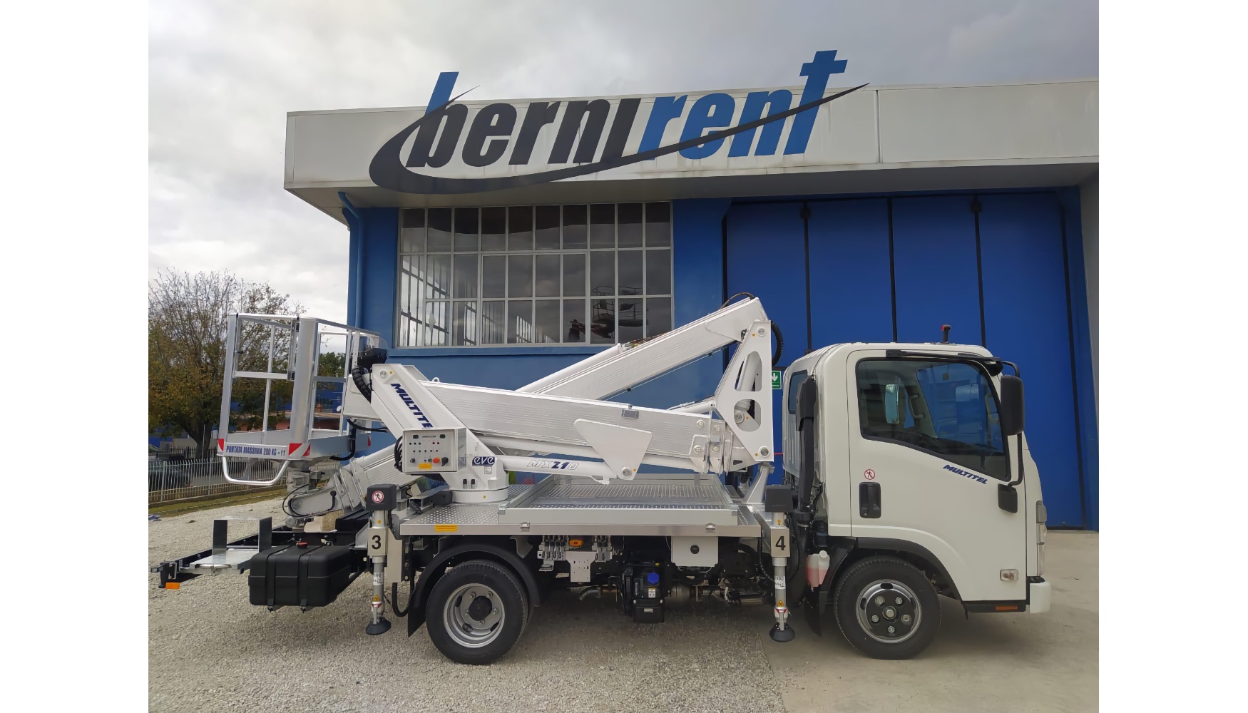 Plataforma MX 210 de Berni Rent