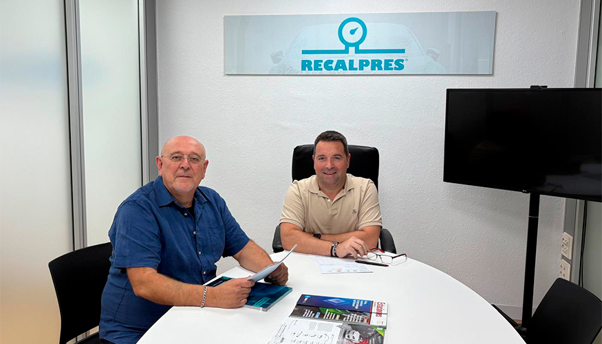 Carlos Mrquez, fundador de Daser componentes, y Alex Caricol, director ejecutivo de Recalpres