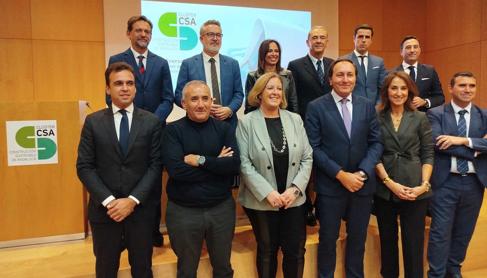 Asistentes al acto del X Aniversario del Clster de Construccin Sostenible de Andaluca, patrocinado por ISO-Chemie...