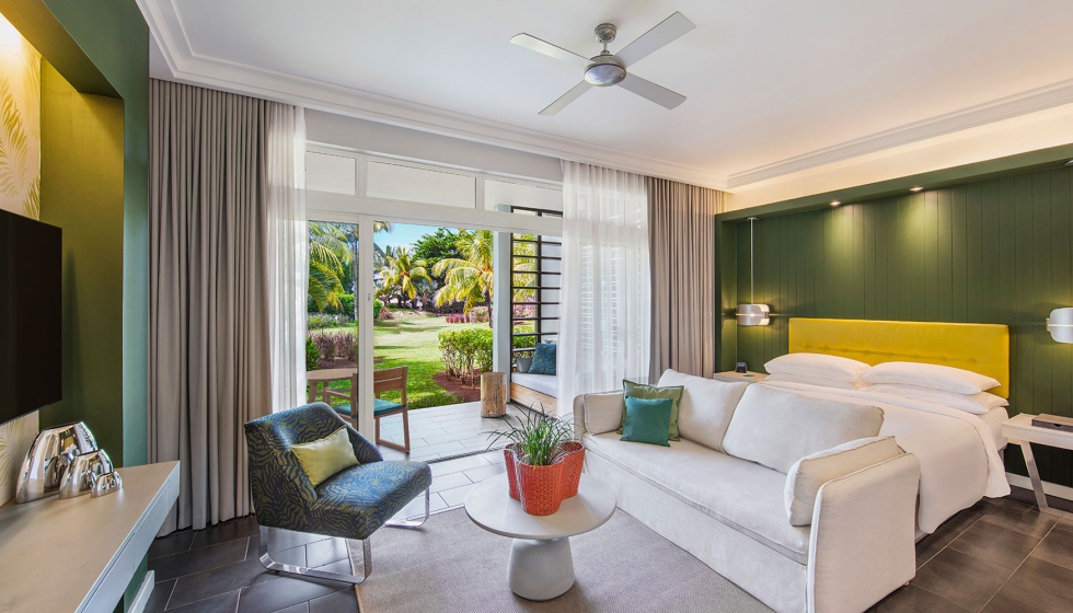 Interior de una de las habitaciones