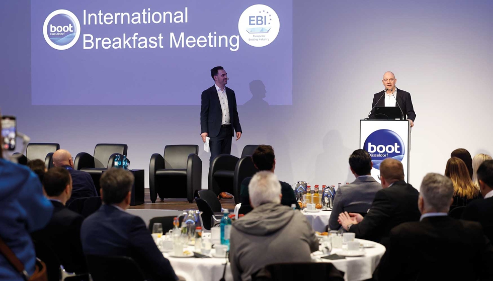 Imagen del Breakfast Meeting en boot Dusseldorf 2024. (Foto: Messe Dsseldorf/C. Tillmann)