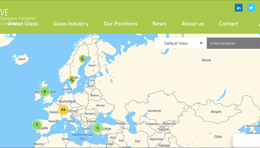 El informe de Feve incluye un mapa interactivo con ms de 90 casos de estudio de descarbonizacin en Europa