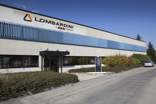 Entrada principal a las instalaciones de Lombardini en Reggio Emilia