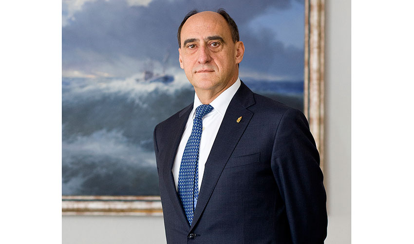 Juan Daz Cano, presidente de la Real Liga Naval Espaola