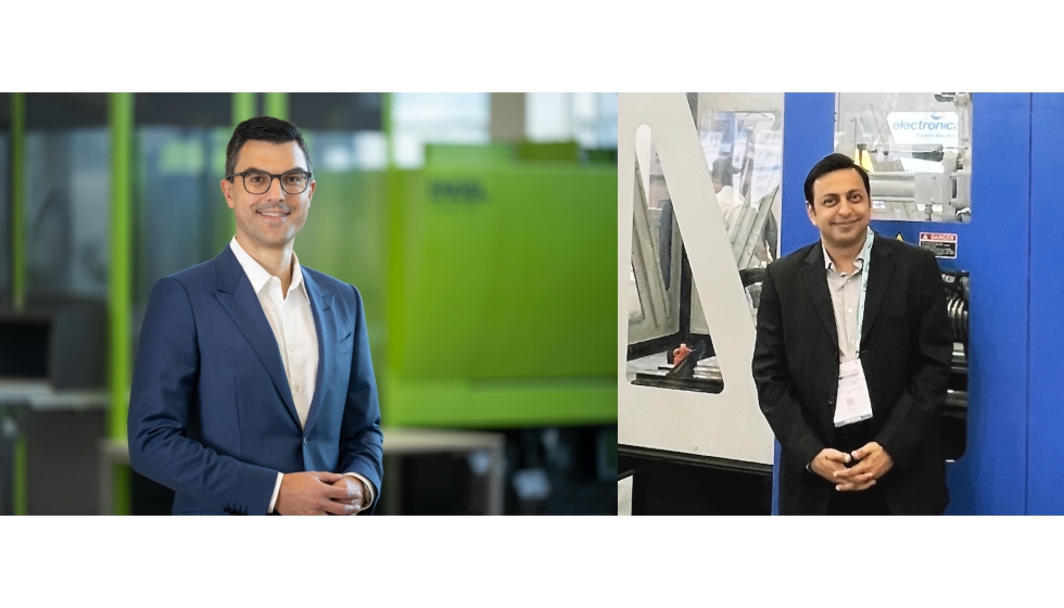 Stefan Engleder, de CEO Engel Group y Aditya Ratnaparkhi, managing director EPM