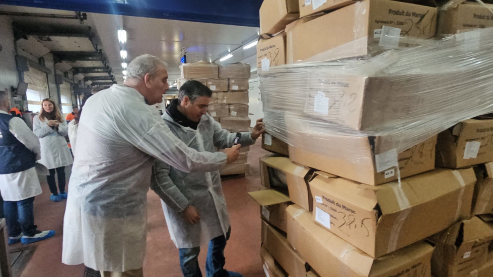 Visita al sistema de control en frontera en el Puerto de Algeciras