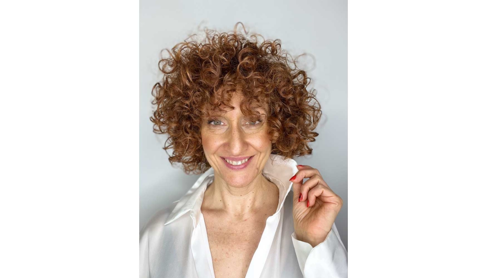 Conchi Arias, fundadora de Campos Curlyhair