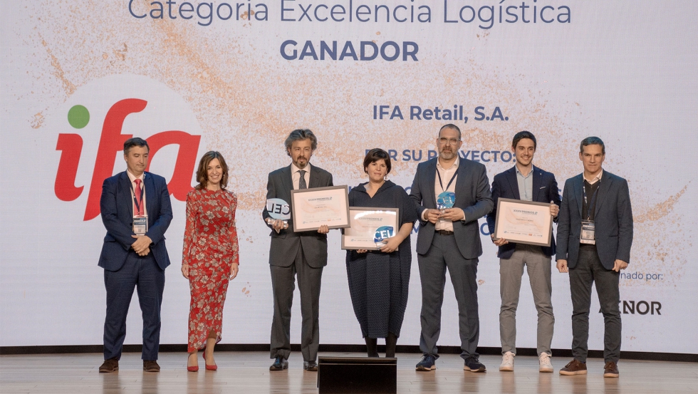 Premiados en la categora de 'Excelencia logstica'