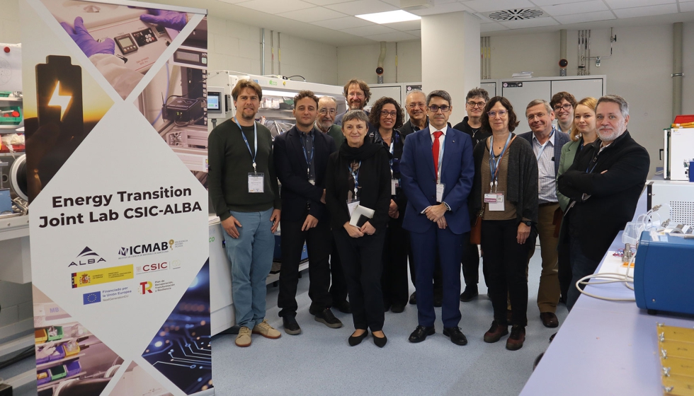 Acto de inauguracin del laboratorio Alba-CSIC. / ICMAB