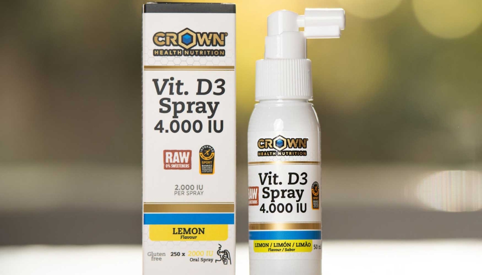 Foto de Crown Sport Nutrition lanza al mercado un cmodo spray para aplicar vitamina D